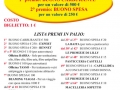 Locandina lista premi Lotteria 2018